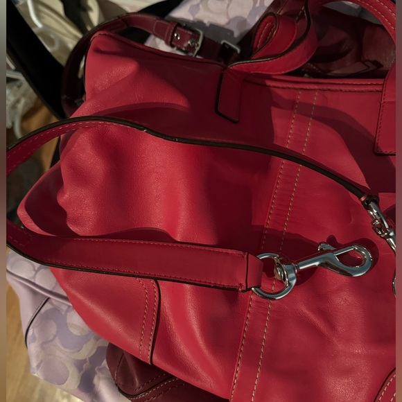 Coach Leather Pink Purse - Picture 8 of 9